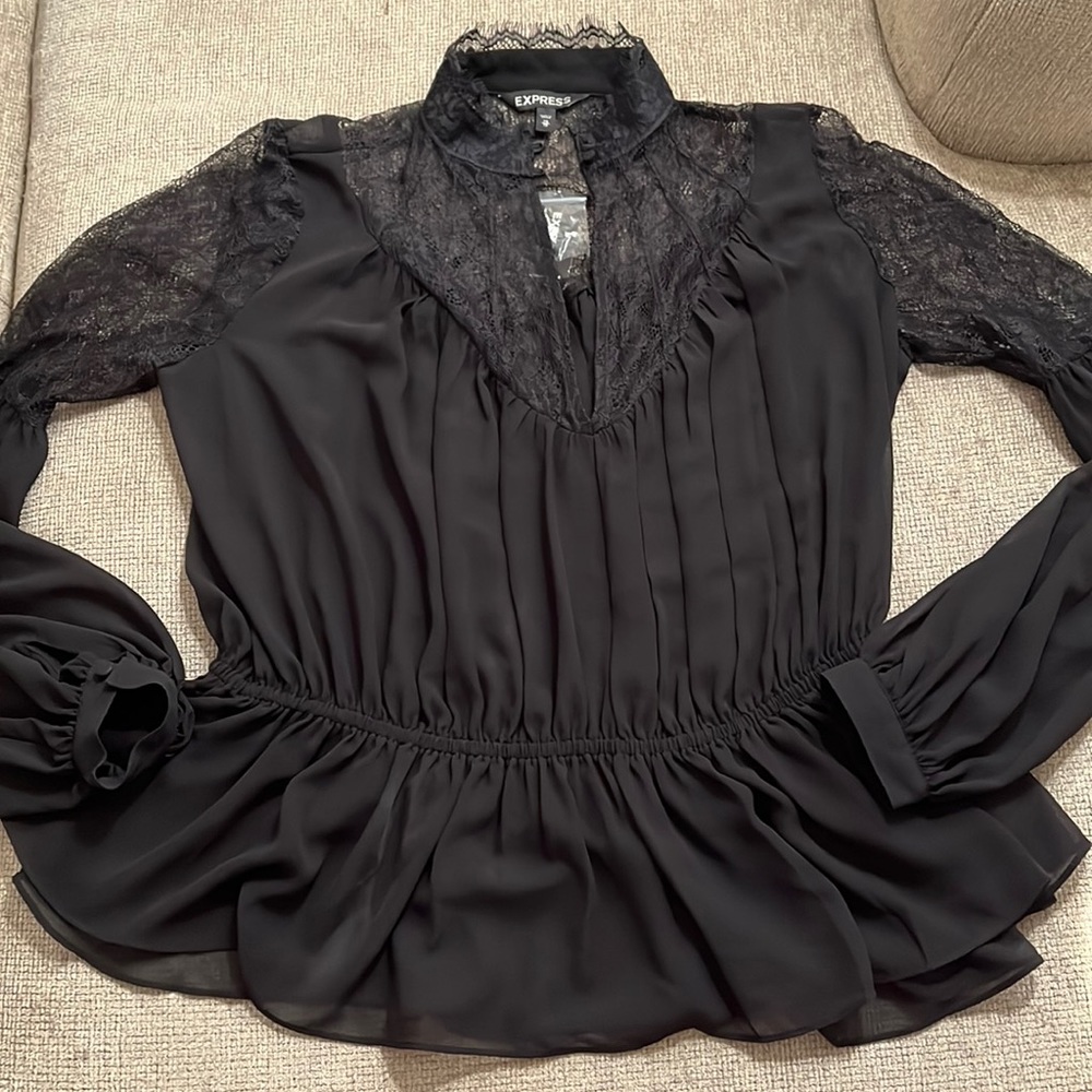 NWT Express Long Sleeve Blouse